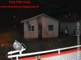 Residência é incendiada intencionalmente por duas vezes em menos de sete meses em Maracaju