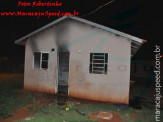 Residência é incendiada intencionalmente por duas vezes em menos de sete meses em Maracaju