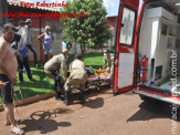 Maracaju: Bombeiros atendem ocorrência de colisão entre motocicletas na Vila Juquita