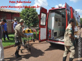 Maracaju: Bombeiros atendem ocorrência de colisão entre motocicletas na Vila Juquita