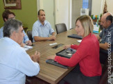 Maracaju: Em reunião no gabinete do prefeito Programa Mercado Escola foi apresentado