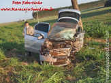 Maracaju: Colisão frontal entre veículo e ônibus de turistas na MS-162 próximo ao aterro sanitário resulta em uma vítima fatal