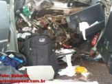 Maracaju/Matéria Completa: Colisão frontal entre caminhão e Fiat Uno deixa 4 vítimas fatais na MS-162