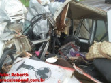 Maracaju/Matéria Completa: Colisão frontal entre caminhão e Fiat Uno deixa 4 vítimas fatais na MS-162