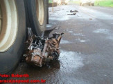 Maracaju/Matéria Completa: Colisão frontal entre caminhão e Fiat Uno deixa 4 vítimas fatais na MS-162