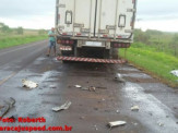 Maracaju/Matéria Completa: Colisão frontal entre caminhão e Fiat Uno deixa 4 vítimas fatais na MS-162