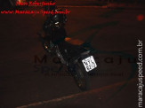 Maracaju: Motociclista colidi com guarda rei da ponte na Av. Marechal Deodoro e se arrasta para acostamento para não ser atropelado