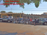 Maracaju: PM em parceria com o Rotaract Club realizaram coleta de agasalhos no Conjunto BNH