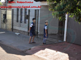 Maracaju: PM em parceria com o Rotaract Club realizaram coleta de agasalhos no Conjunto BNH