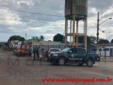 Maracaju: Polícia Militar e Corpo de Bombeiros atendem ocorrência de acidente no centro