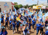 Onda Azul toma conta de Maracaju