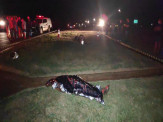 Homem morre após acidente de moto na BR-163