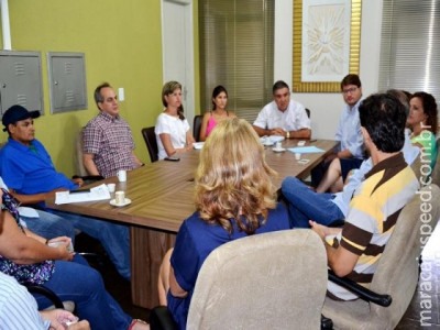 Maracaju: Prefeito e Secretários fazem reunião de trabalho