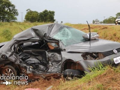 Acidente na BR-060 em Sidrolândia deixa vitima fatal 