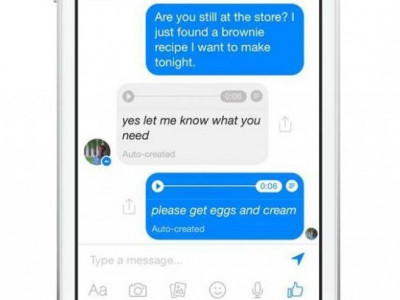 Facebook Messenger passa a converter mensagens de voz em texto