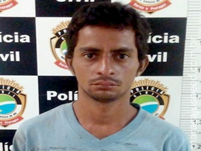 Preso suspeito de matar homem a golpes de espada em Rio Brilhante
