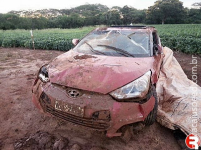 Motorista fratura costela e tem pulmão perfurado em acidente 