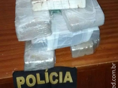 DOF apreende Maconha e Cocaína em ônibus