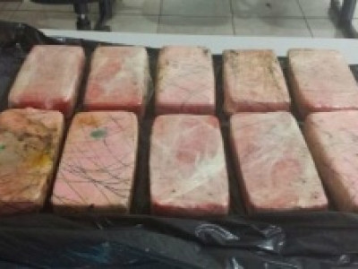 Maracaju: PRE apreende 11 kg de pasta base de cocaína na MS 164