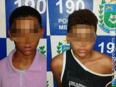 Garotos de 14 anos são flagrados furtando carro para "rolezinho" no carnaval