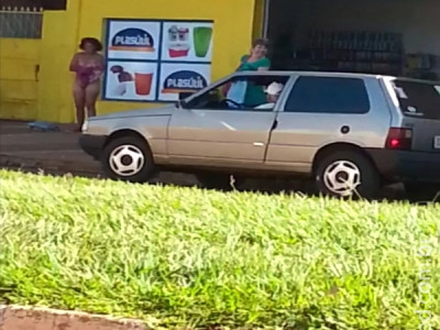 Maracaju: Mulher nua chocou populares na Avenida Marechal Deodoro