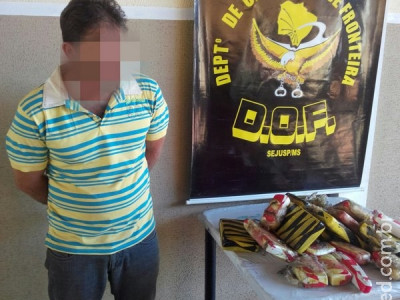 DOF apreende veículo Del Rey com 17,6 Kg de cocaína em Dourados