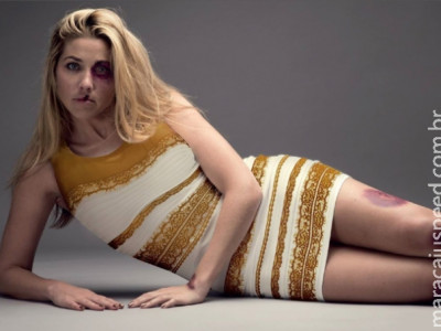 Campanha ressuscita a polêmica sobre a cor do vestido