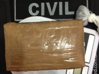Polícia Civil de Maracaju prende traficante e recupera motocicleta furtada