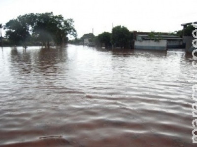 Decretada emergência em município de MS atingido por chuva forte
