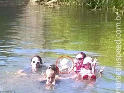  Suposto fantasma de criança afogada aparece em foto de rio