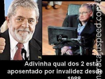 Lula rebate boato de que recebe aposentadoria por ter perdido dedo