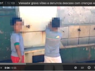  Vereador grava vídeo e denuncia descaso com crianças em Escola Municipal