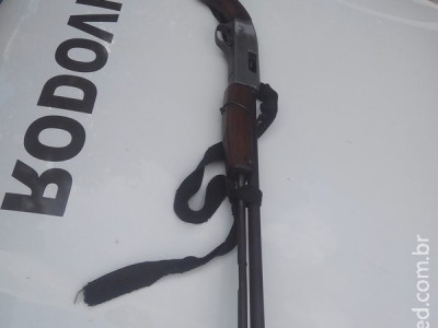 Maracaju: PRE apreende rifle na MS 164