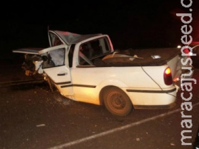 Empresário morre e cinco ficam feridos em acidente na BR-262