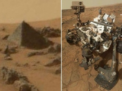 Pirâmide em Marte?