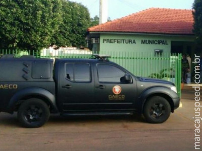 Gaeco faz operação na Prefeitura Municipal de Água Clara