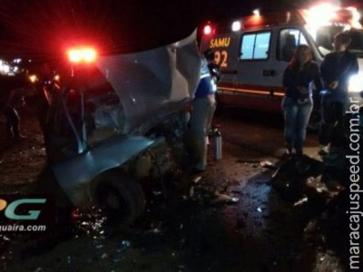 Três pessoas morrem em acidente na BR-163