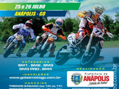 Goiás recebe Brasileiro de Supermoto neste fim de semana
