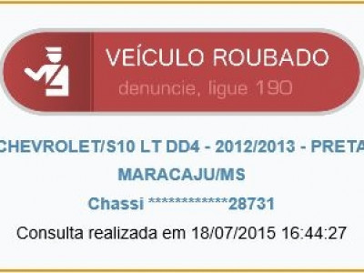 Maracaju: Bandidos surpreendem vítima e levam caminhonete em roubo
