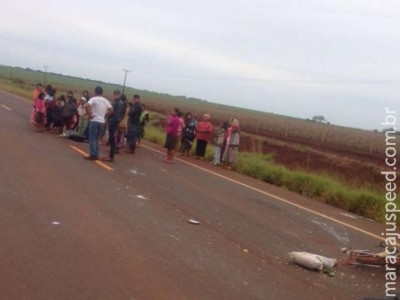 Idoso morre atropelado quando andava de bicicleta na BR-463