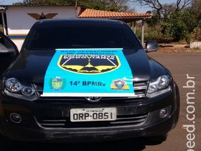 PRE recupera em Amambai Amarok roubado em Fortaleza-CE