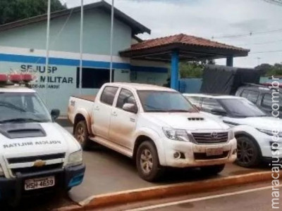 Carros roubados em Goiás são apreendidos na BR-163