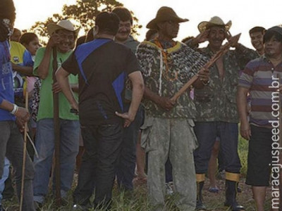 Indígenas descartam deixar fazenda ocupada em Aquidauana