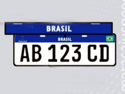 Entenda o que muda com as placas de veículos padrão Mercosul