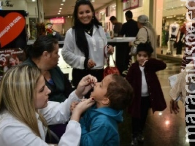 Vacinação contra Poliomielite começa neste sábado com Dia “D”