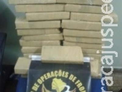 Adolescente levaria 16,5 quilos de maconha para o Paraná