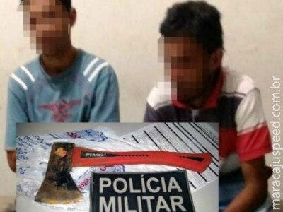 Briga por causa de celular termina com um ferido a machadada