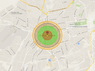 Qual seria o impacto da bomba de Hiroshima lançada sobre Campo Grande? 