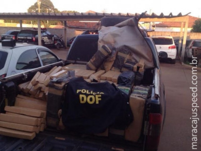 PRF e DOF apreende 4 toneladas de maconha em rodovias