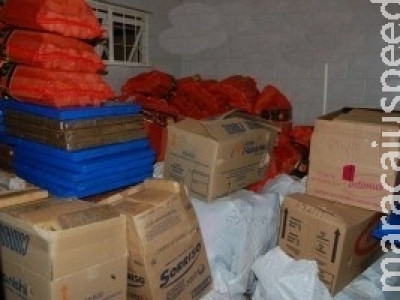 Polícias civil e militar apreendem mais de uma tonelada de maconha